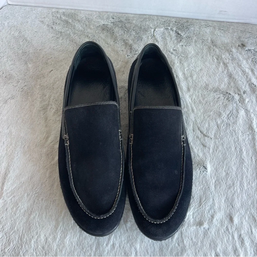Donald Pliner. Black loafers Men Size 12 - Picture 9 of 15